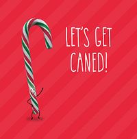 Tap to view Let's Get Caned Christmas Card