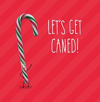 Tap to view Let's Get Caned Christmas Card
