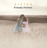 Sister Friends Forever Birthday Card