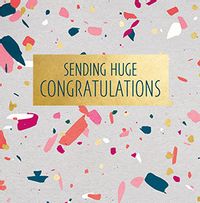 Tap to view Sending Huge Congratulations Card