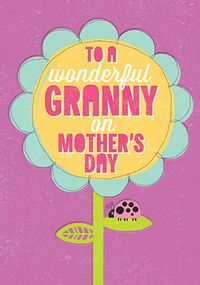 Wonderful Granny Mother's Day Card