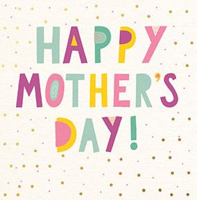 Dotty Mother's Day Card