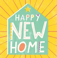 Bright New Home Card