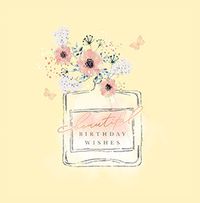 Beautiful Birthday Wishes Perfume Card