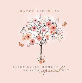 Enjoy Every Moment Birthday Card