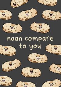 Tap to view Naan Compare Birthday Card