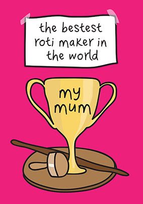 Best Roti Maker Birthday Card