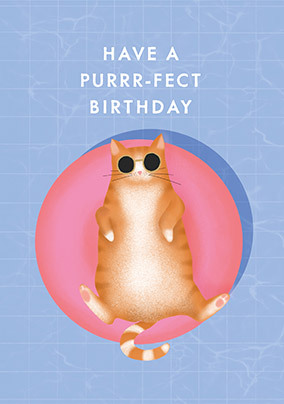 Puur-fect Birthday Card