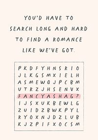 Tap to view Search Long and Hard Valentine's Day Card