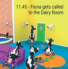 Dairy Room Birthday Card