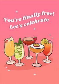 Tap to view You're Finally Free Divorce Card