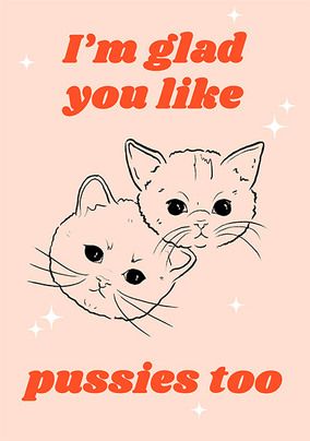 Cats Valentine's Card