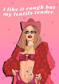Tap to view Like it Rough Valentine's Day Card