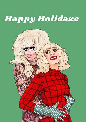 Happy Holidaze Christmas Card