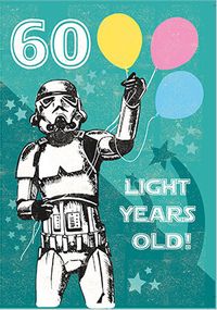 60 Light Years Birthday Card