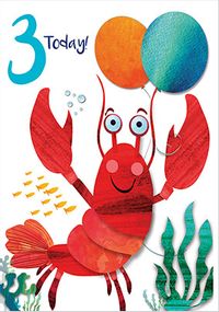 3 Today Lobster Card