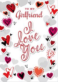 Special Girlfriend Valentine's Card