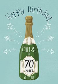 Tap to view 70 Years Of You Birthday Card