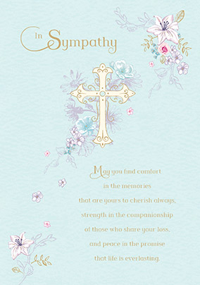 sympathy condolence cards funky
