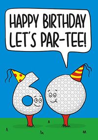 Tap to view Par-tee Birthday Card
