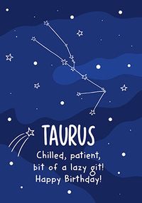 Tap to view Taurus Birthday Card