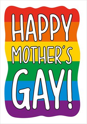 Gay Mothers Day Card