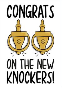Tap to view Congrats on the New Knockers New Baby Card