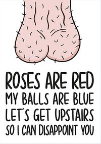 Tap to view Blue Balls Valentine Card