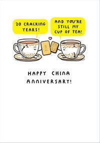 20 Cracking Years Anniversary Card