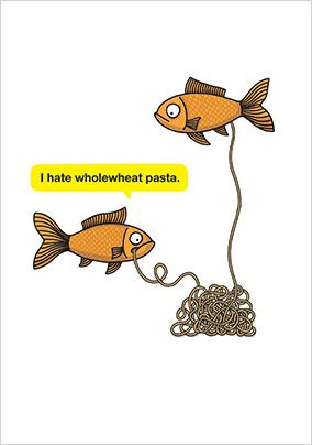 Whole Wheat Pasta Card