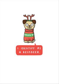 Tap to view Identify as a Reindeer Card