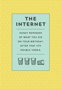 The Meaning of the Internet Birthday Card