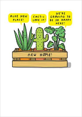 Aloe New Home Card