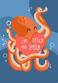 Tap to view Stuck on You Anniversary Card