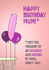 Mature Mum Birthday Card