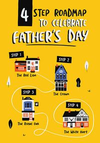 Father's Day 4 Step Roadmap Card