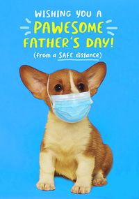Pawesome Father's Day Card