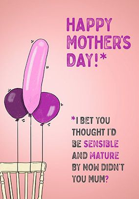 Sensible and Mature Mother's Day Card