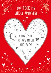 Tap to view You Rock My Universe Secret Message Card