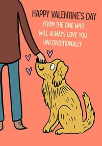 Unconditionally Love You Valentine Card