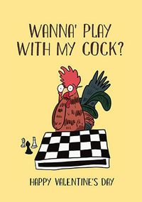 Tap to view Play With My Cock Valentine Card
