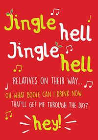 Tap to view Jingle Hell Christmas Card