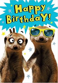 Happy Birthday Meerkat Card1