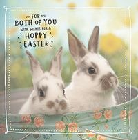 Hoppy Easter to Both of You Card