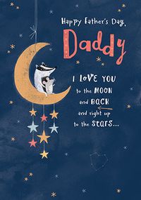 Tap to view Happy Father's Day Daddy Cute Card