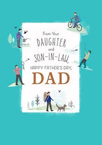 Tap to view Daughter & Son-In-Law Father's Day Card