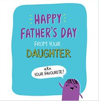 Tap to view Happy Father's Day from Your Daughter Card