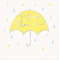 Baby Shower Umbrella Card
