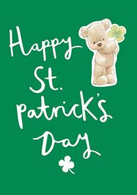 Teddy St Patrick's Day Card