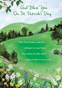 Tap to view God Bless You St Patrick's Day Card